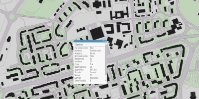 Cladiri in forma vector