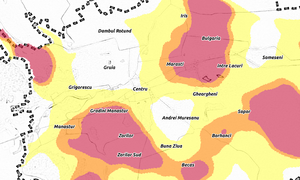 distributie normalizata populatia activa cluj-napoca